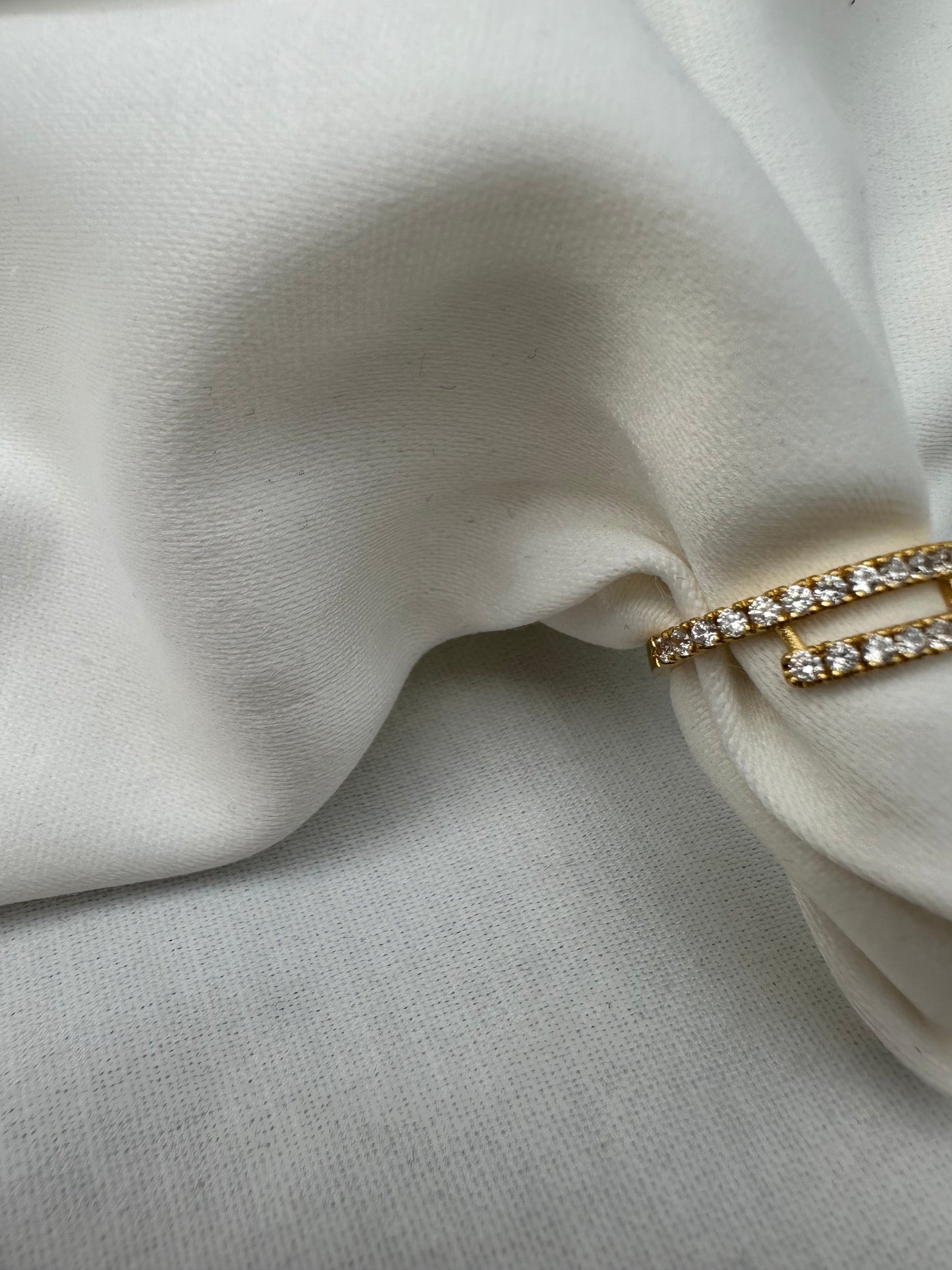 Handmade Half Eternity Ring