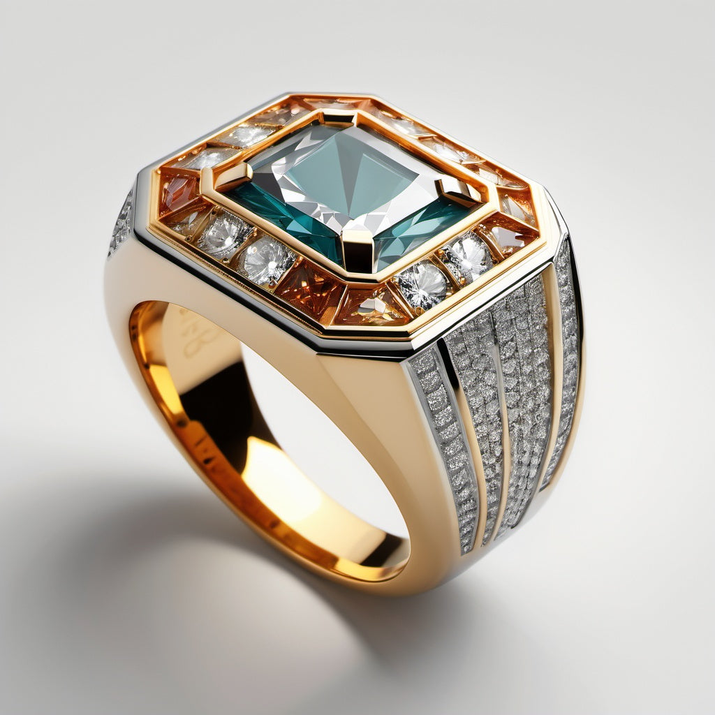 Special KVJ Design Diamond Ring