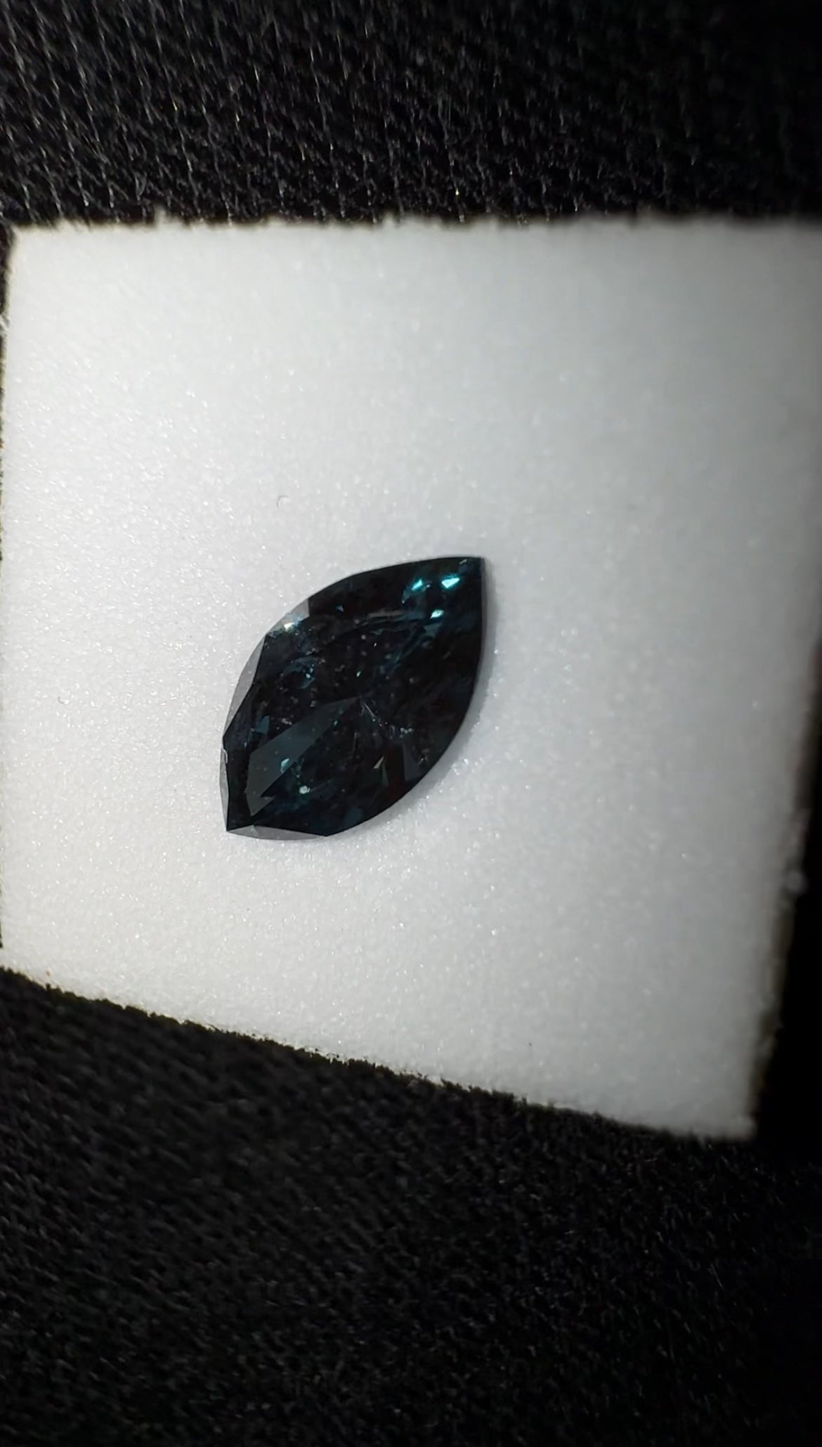 Blue Marquise CVD Diamond 0.38ct