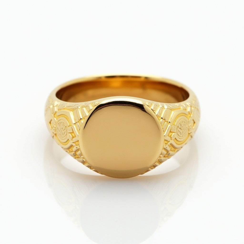 Gold Signet Ring