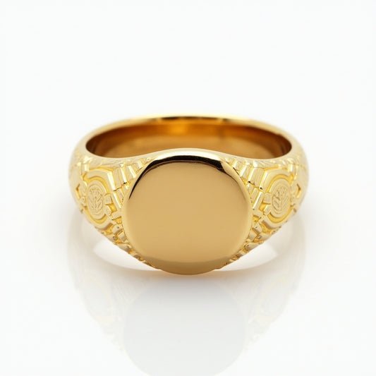 Gold Signet Ring