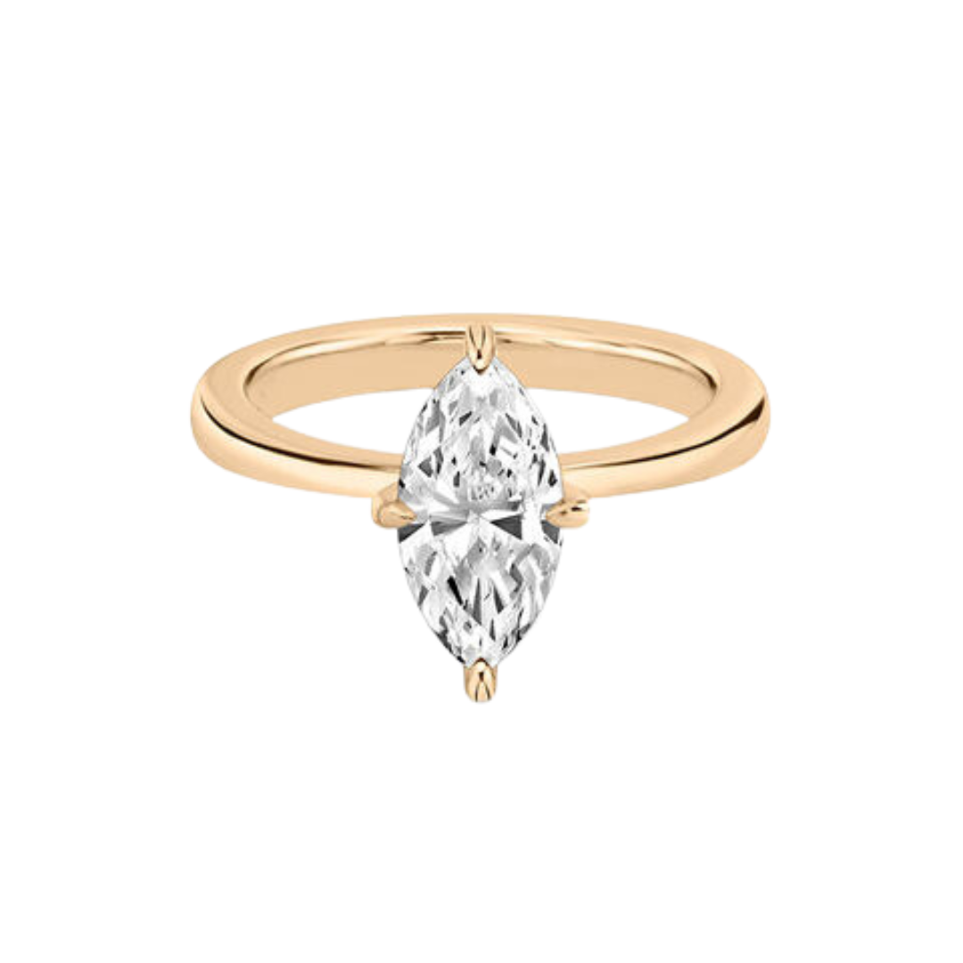 Marquise Cut Wedding Ring 1.0CT