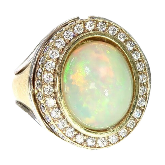 Handmade Opal Ring