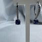 Hoop Earrings Blue