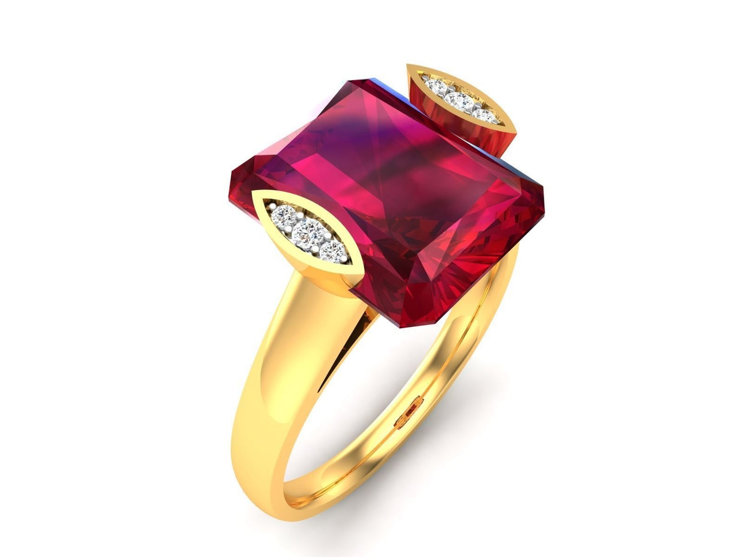 Ruby & Diamond Ring