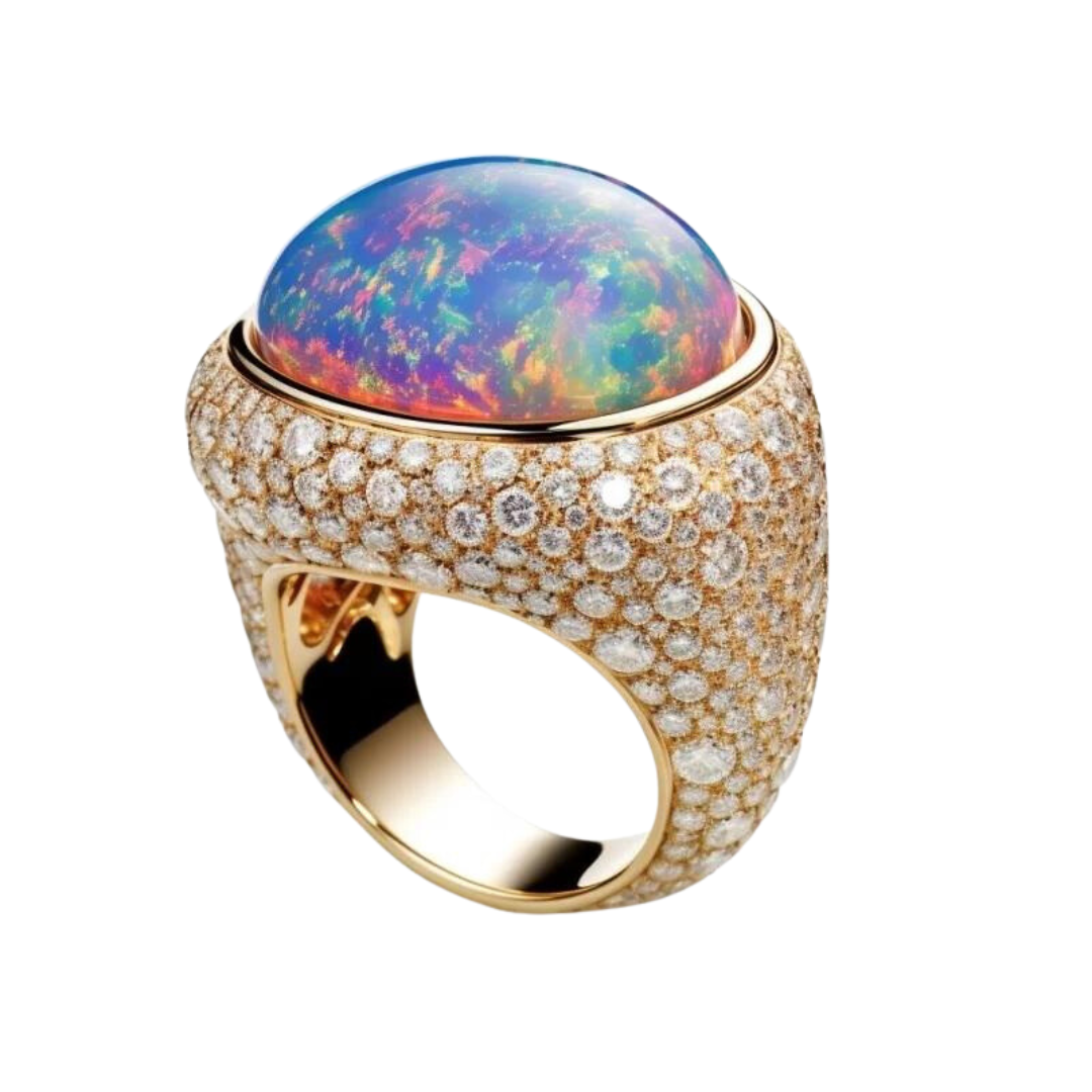 Handmade Opal Ring