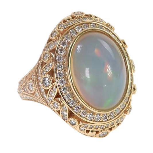 Handmade Opal Ring