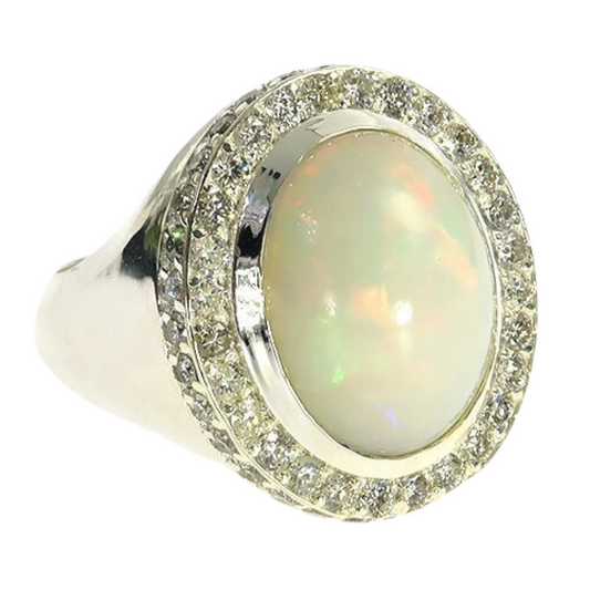 Handmade Opal Ring