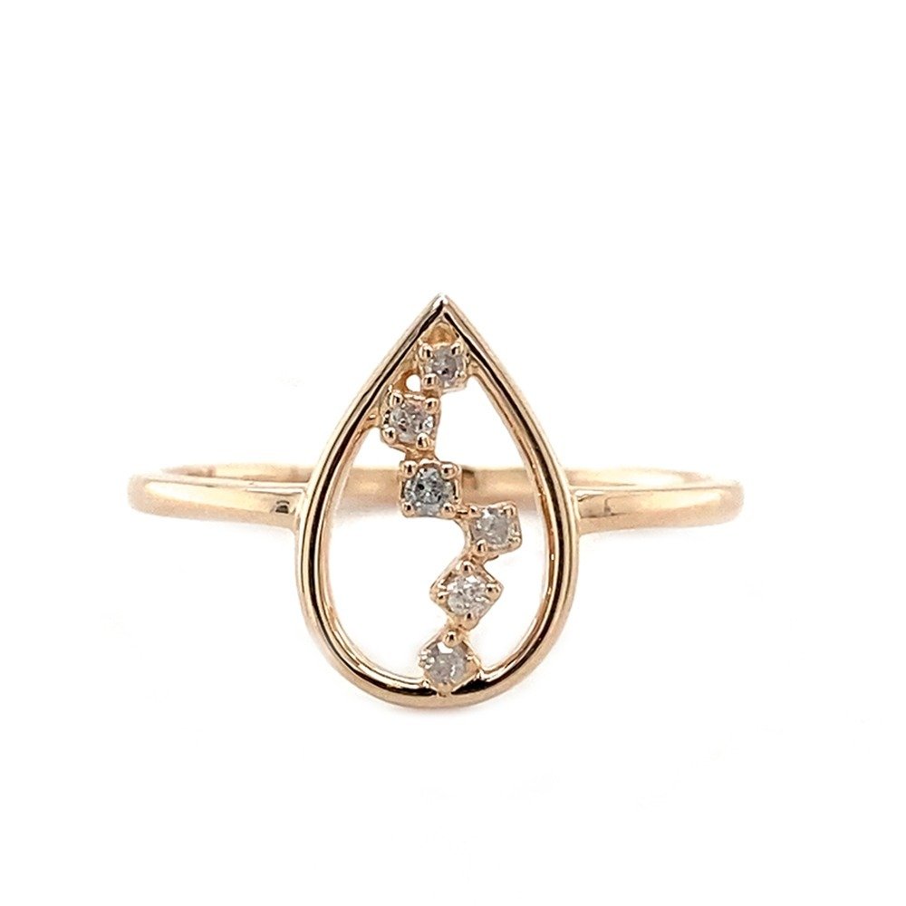 Rose Gold Diamond RIng