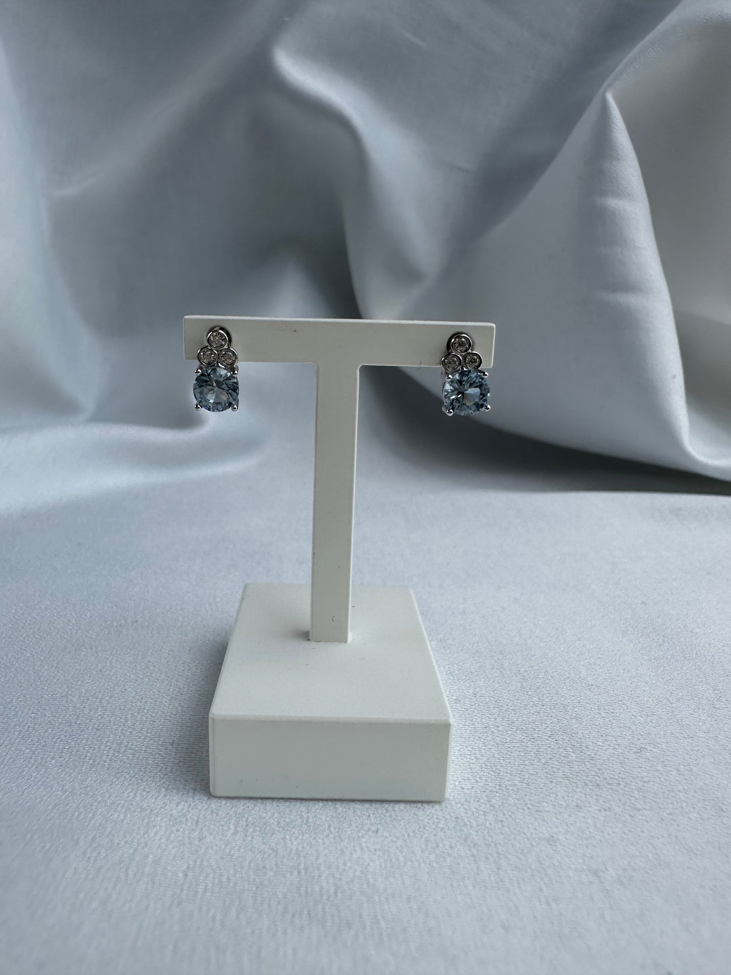 Silver MF Earrings