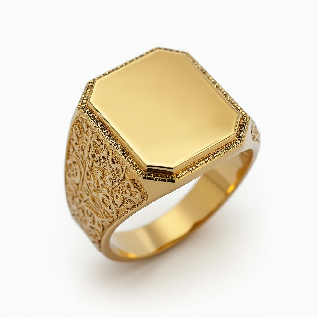 Gold Signet Ring