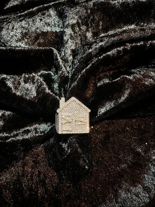 KVJ Silver Moissanites Traphouse Ring