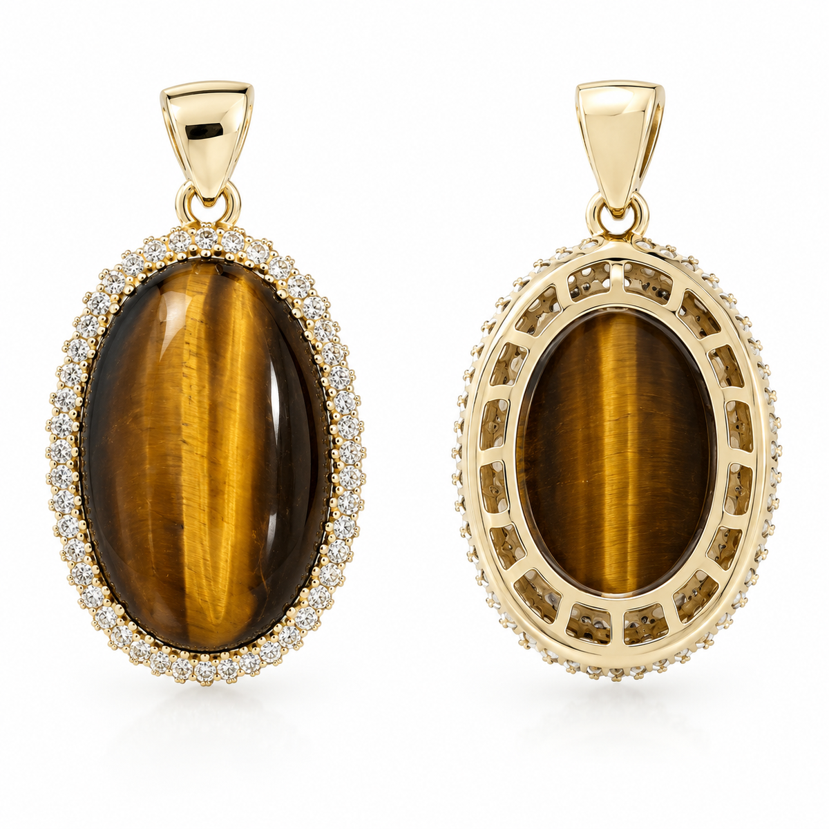 Golden Tiger Eye Elegance