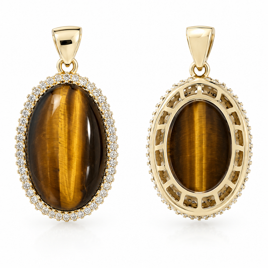 Golden Tiger Eye Elegance