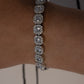 Silver Moissanites Bracelet