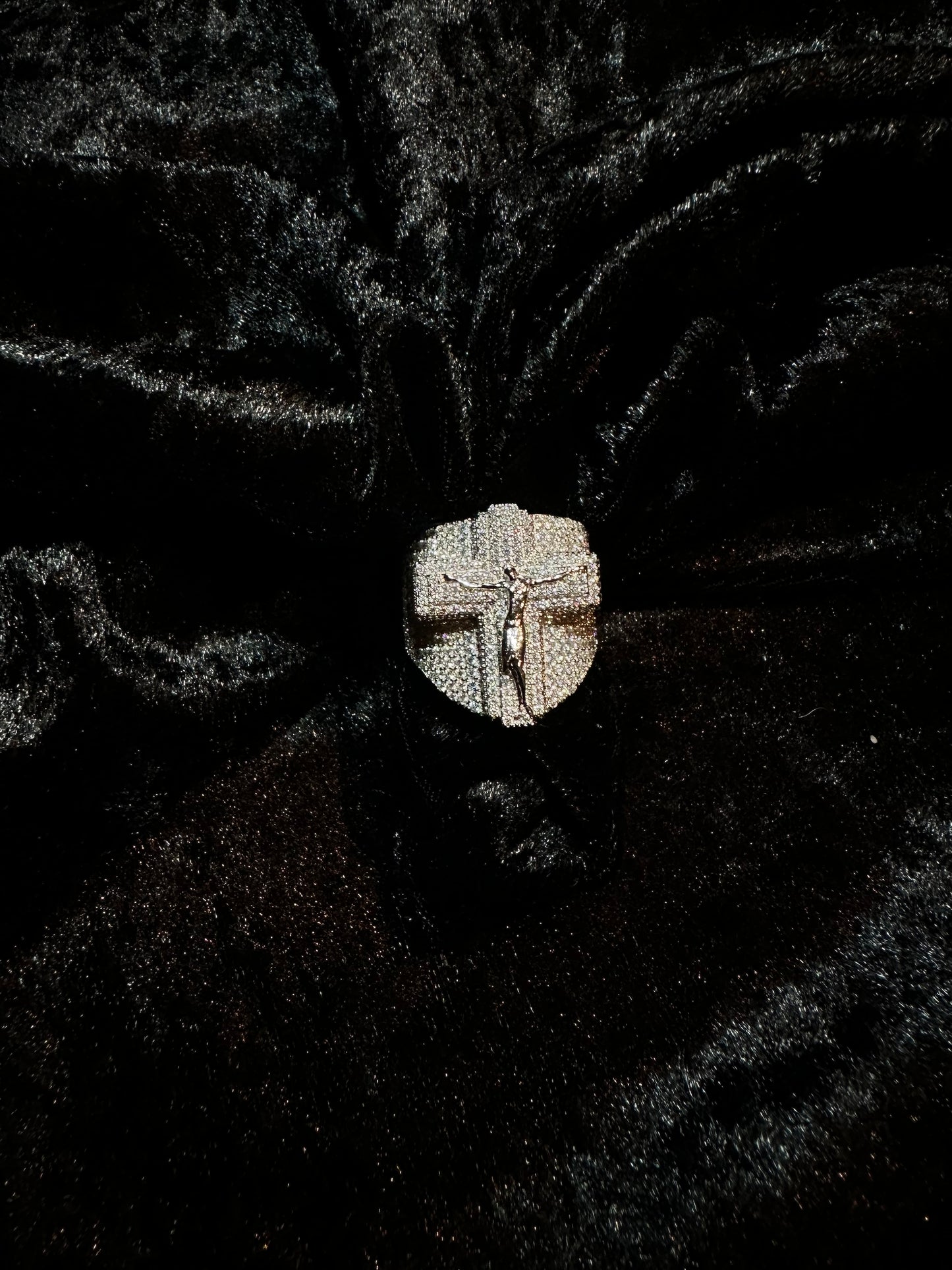 Silver KVJ Ring