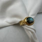 Woman’s Silver Ring Labradorite