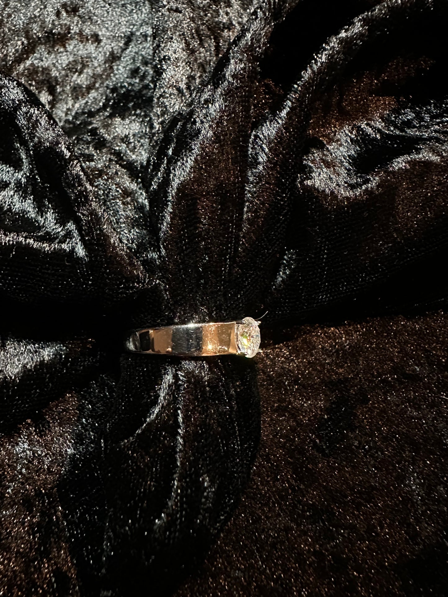 Silver KVJ ring