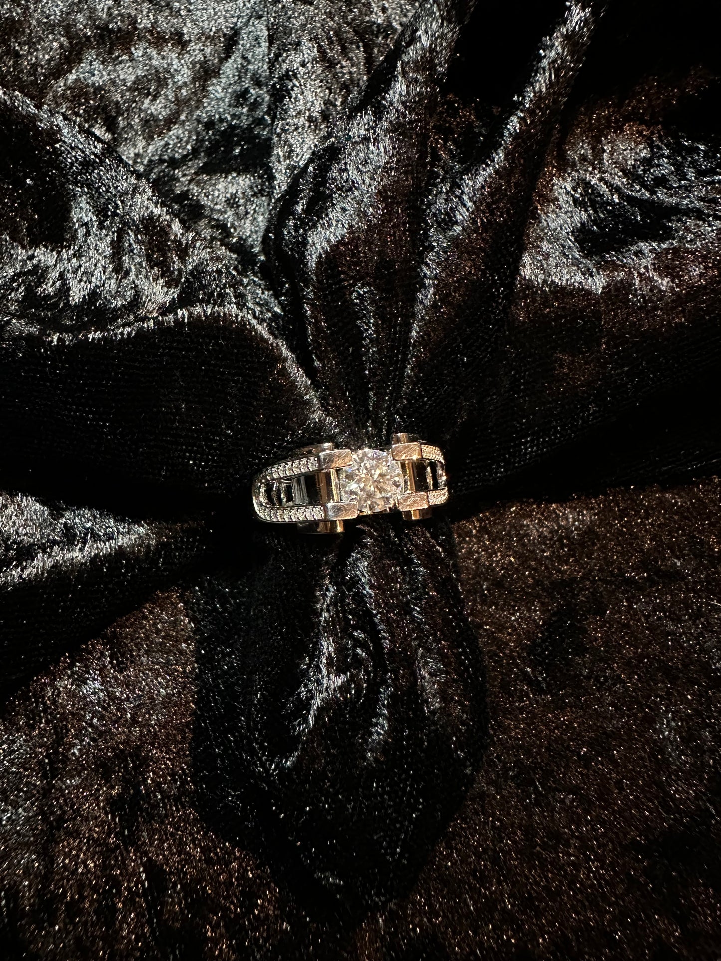 Silver KVJ Ring