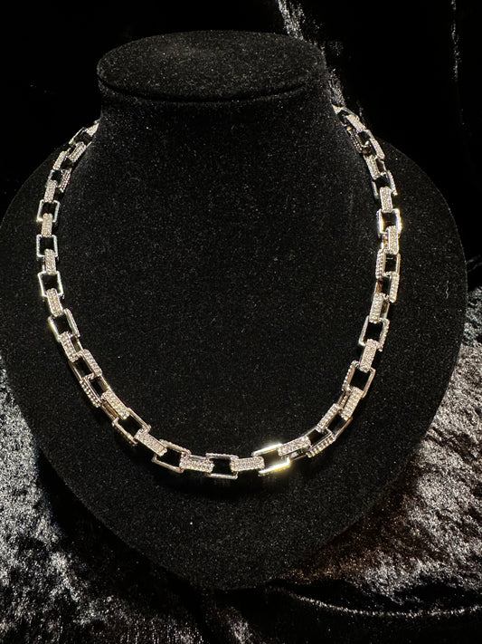 15mm Silver Chain 50cm