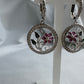 Silver Flower Earrings