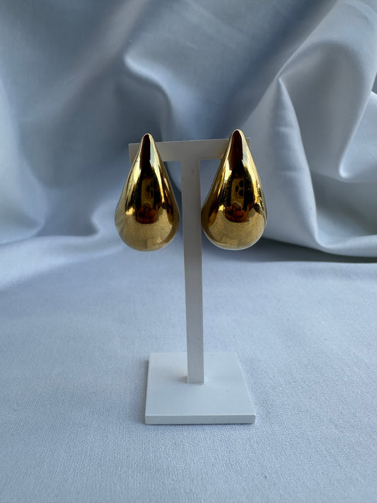 Silver Gold Plated Earrings