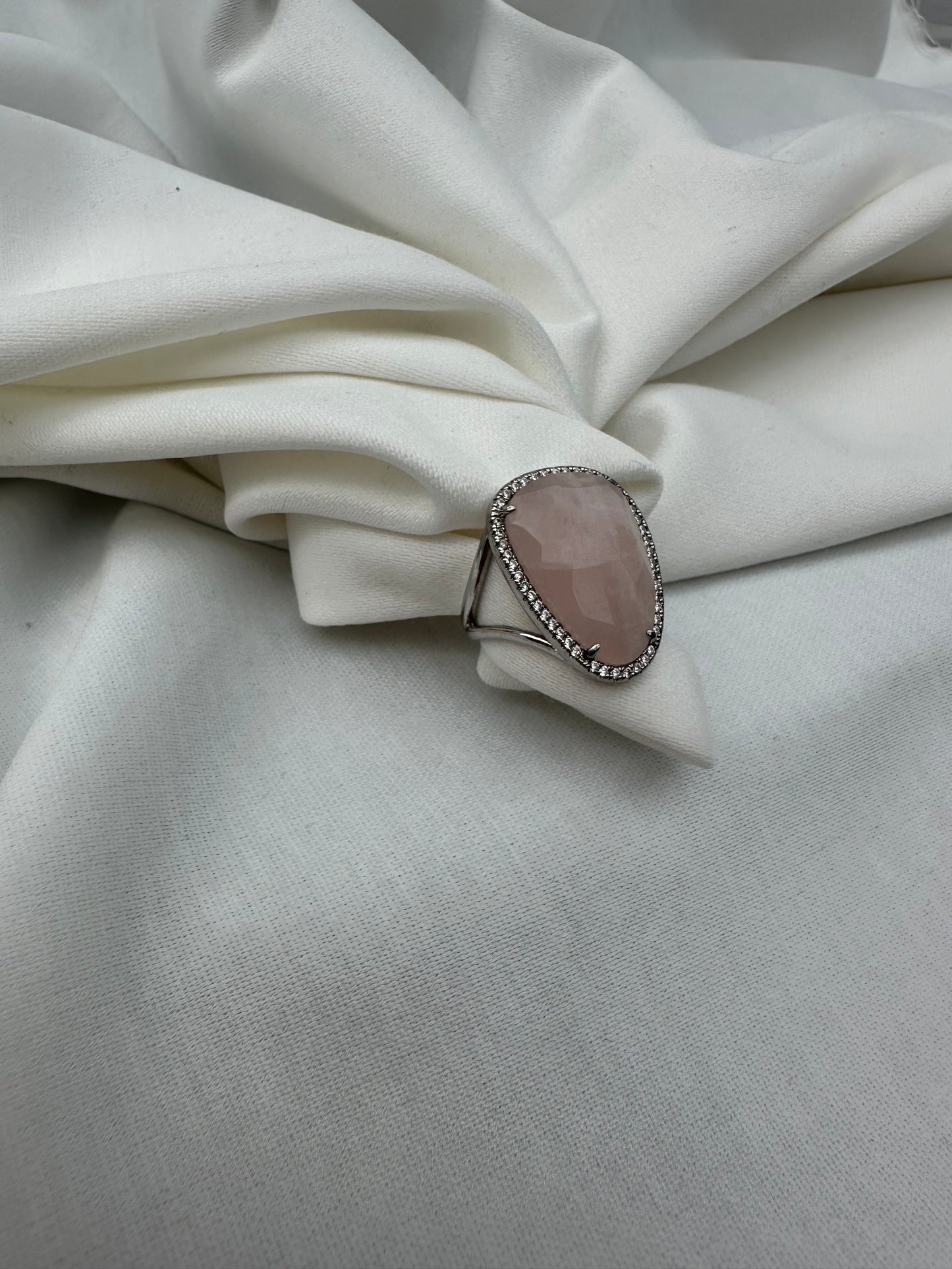 Rose Quartz Ring