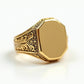 Gold Signet Ring