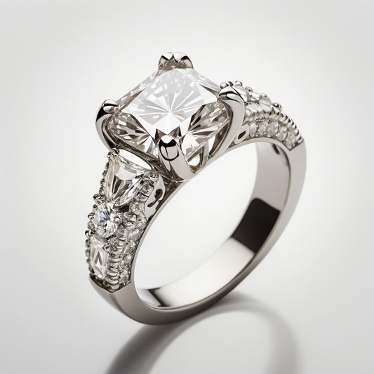 Special KVJ Design Diamond Ring