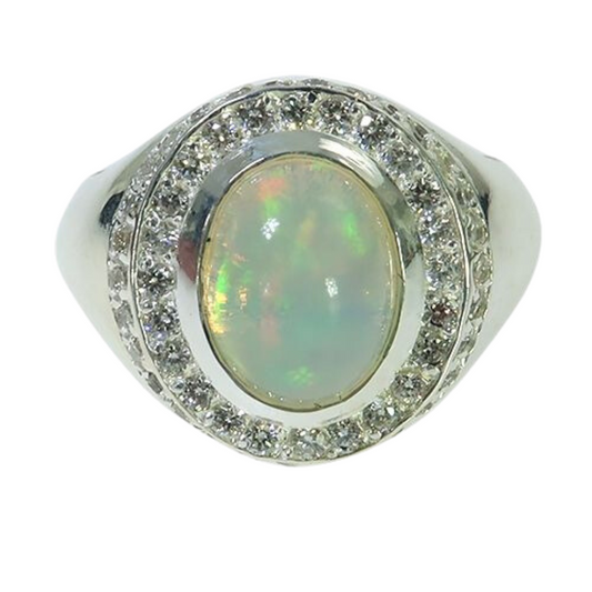 Handmade Opal Ring