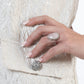 Silver Rose Quartz Ring