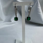 Hoop Earrings Green