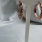 Rose Gold Plated Earrings