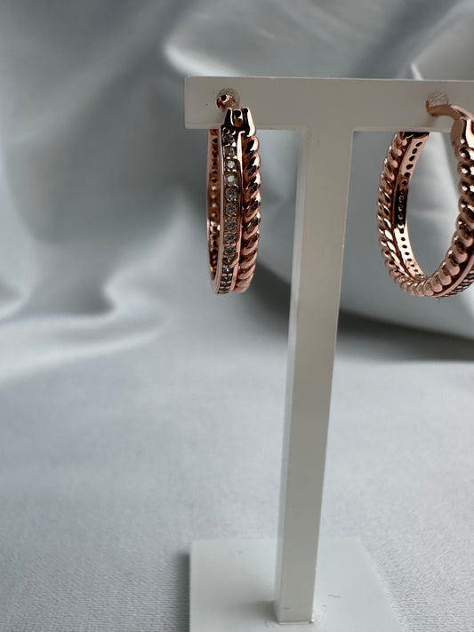 Rose Gold Plated Earrings