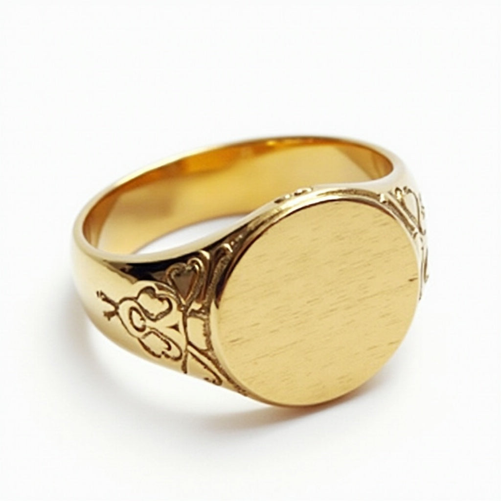 Gold Signet Ring