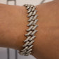 Silver Moissanites Bracelet