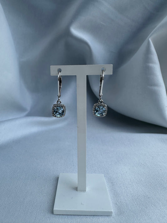 Silver MF Earrings