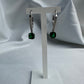 Hoop Earrings Green