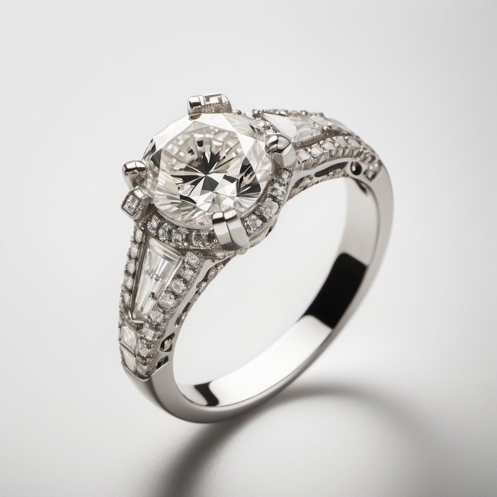 Special KVJ Design Diamond Ring