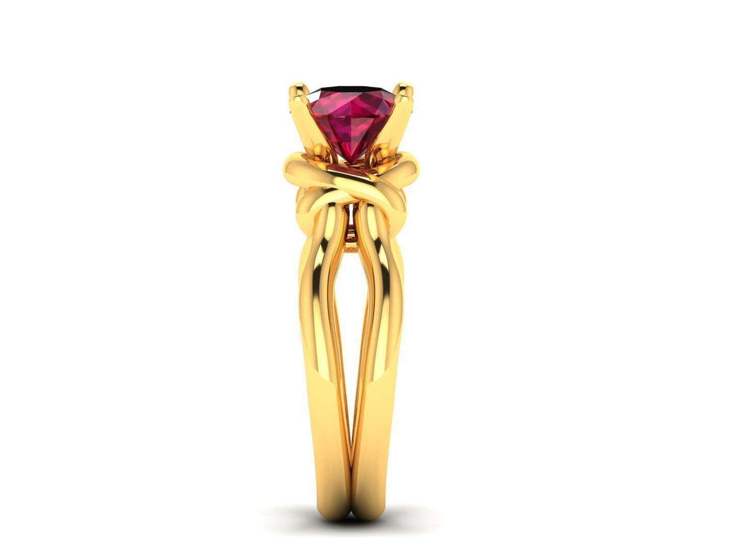 Ruby Engagement Ring