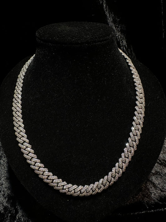 Silver Cuban Link Chain 10mm 50cm