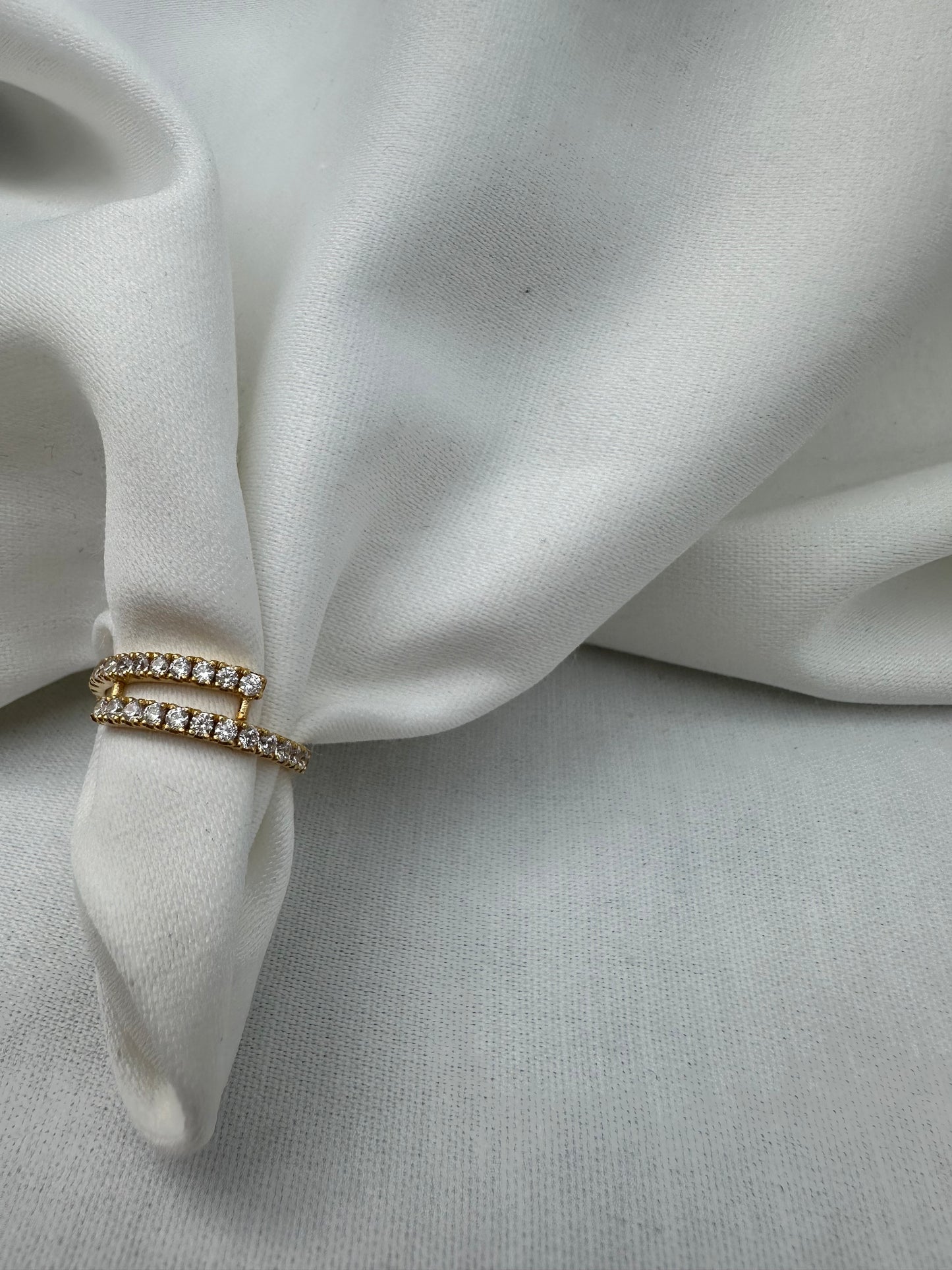 Handmade Half Eternity Ring