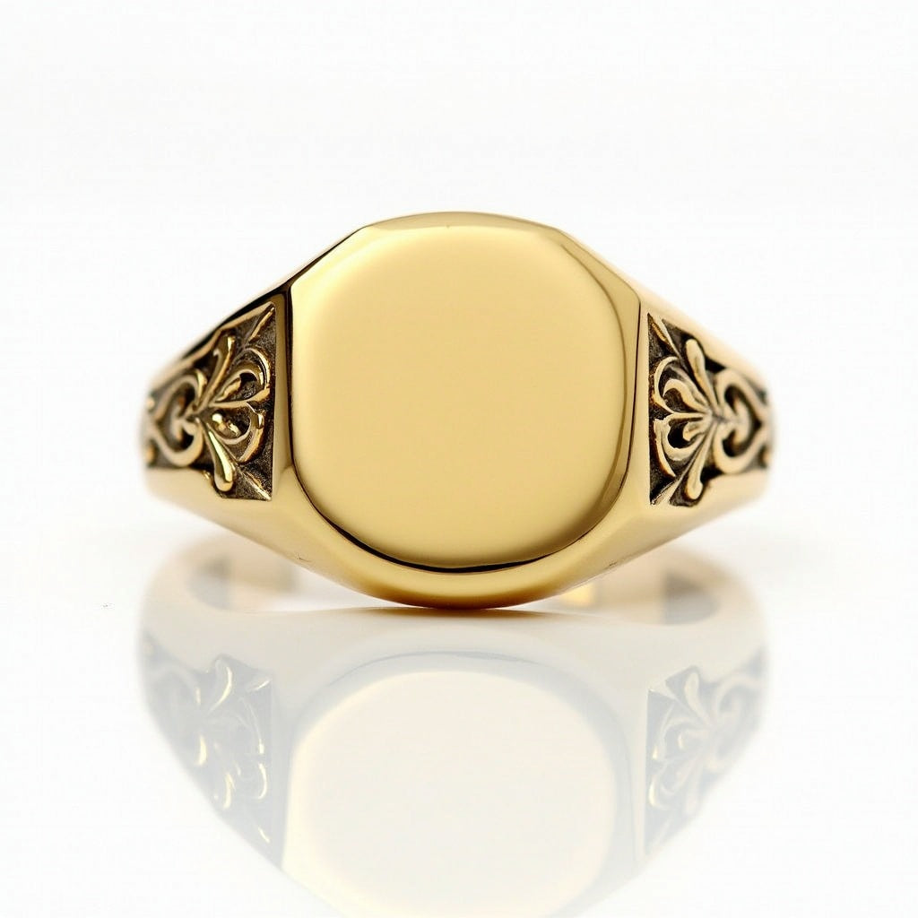 Gold Signet Ring