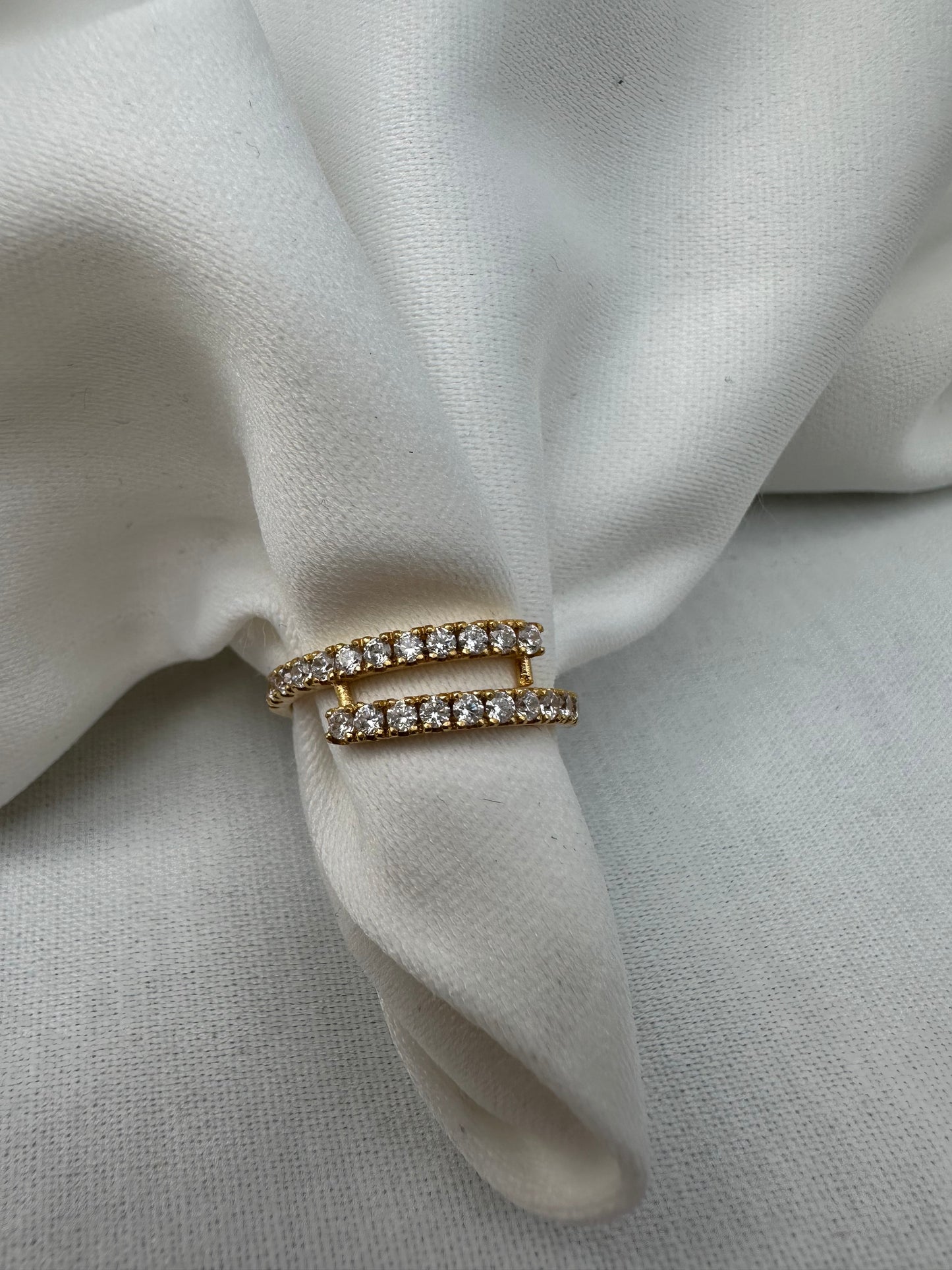 Handmade Half Eternity Ring