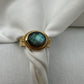 Woman’s Silver Ring Labradorite