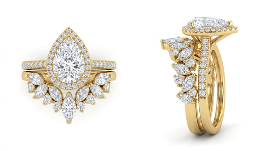 The Floral Pear Bridal Set