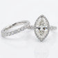The Celestial Marquise Bridal Set