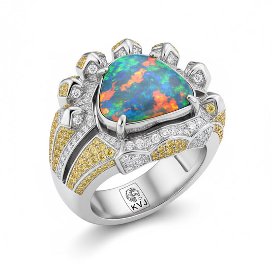Aurora Crest Ring