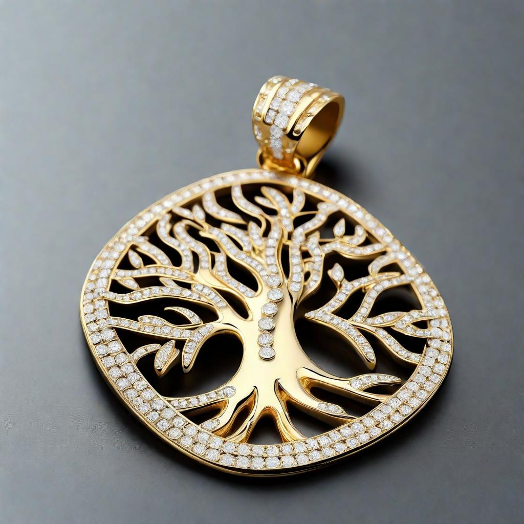 Special KVJ design Tree Pendant