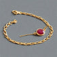 KVJ special design Golden Ruby Bracelet